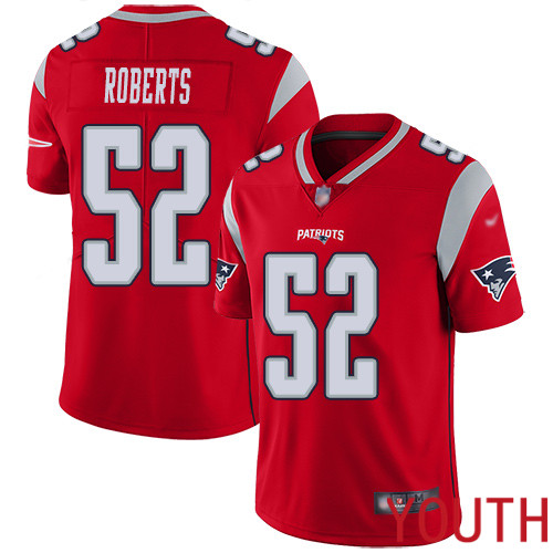 New England Patriots Football #52 Inverted Legend Limited Red Youth Elandon Roberts NFL Jersey->women nfl jersey->Women Jersey